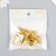 Corner (leg) for the casket plastic "reptile" gold set 8 pcs C003 2x1.8 cm