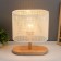 LARA table lamp E27 40W white 25x10x30 cm