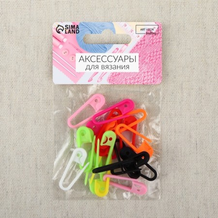 Set of pins, 3 × 1 × 0.3 cm, 20 pcs, color colorful-1