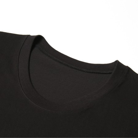 T-shirt male, black color/Dragon, river 50-3