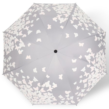 Mechanical “butterfly” umbrella, with a manifested pattern, Eponge, 4 additions, 8 spokes, r = 49 cm, color mix-19