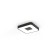Ceiling light Mantra Coin, LED, 2500LM, 2700-5000K, 340x340x70 mm, black color