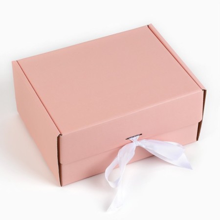 Gift folding box, packaging, "pink", 22 x 16.5 x 10 cm-1