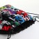 Back for shoes on the lace, black/multi -colored color