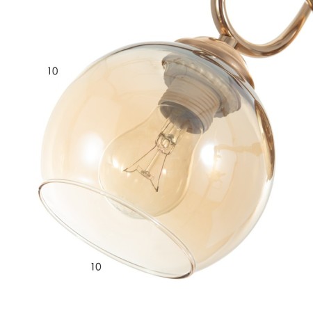 Bra 1571/1 E27 40W gold 25x14x18 cm-4