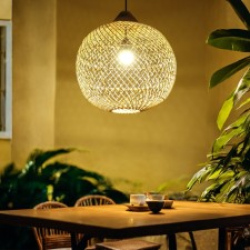 Ceiling Lamp from Rotan 