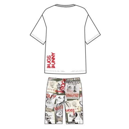 Pajama for the boy PlayTode: T -shirt and shorts, height 128 cm-6