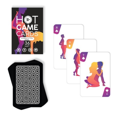 Playing Cards "Hot Game Carts" Kamasutra Classic, 36 cards, 18+-1