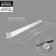 Rod for the holder for plates adjacent to 900 mm, chrome