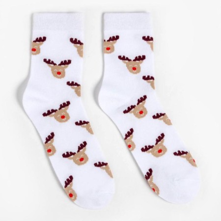 New Year's gift set KAFTAN HAPPY YEAR, socks RR 36-39 (23-25 ​​cm), mask-4