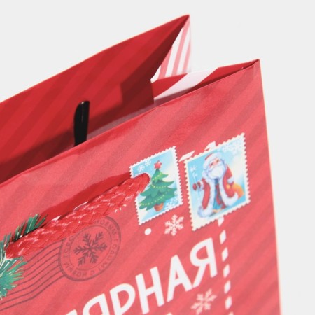 Packet Laminated Vertical Polar Mail, S 11.5 x 14.5 x 5.5 cm, New Year-4
