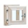 Window, 30 × 30cm, double glass of linden