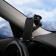 Holder for a tablet on a windshield/torpedo