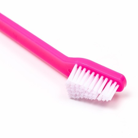 Set of dental brush two-sided and 2 brushes-lump, mix of flowers-2