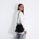 Backpack - female bag Richet, artificial leather, black color