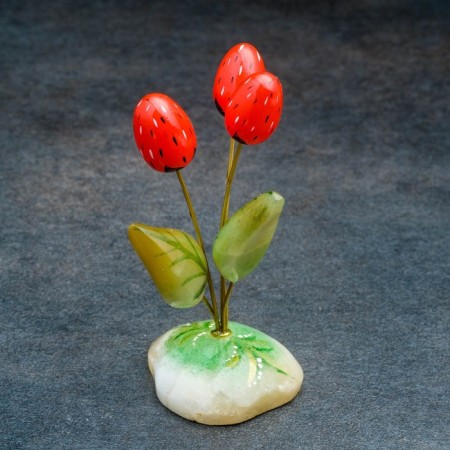 Sunger "Strawberry", 6 × 8.5 cm, selenite-1