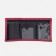 Velcro wallet, red color