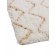 Bathroom rug, size 60x100 cm, beige color