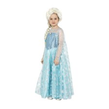 Elsa carnival costume, textiles, size 32, height 122 cm