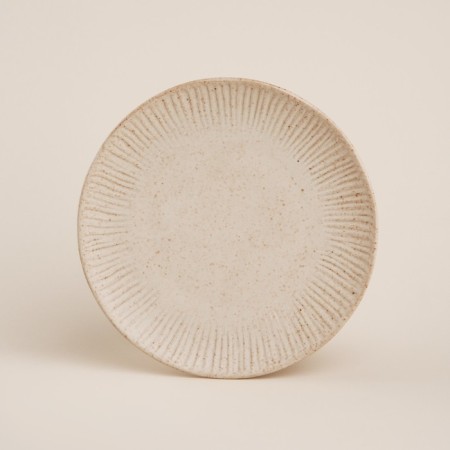 A set of ceramic sl home "Vento", d = 23 cm, beige color-5