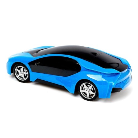 Radio -controlled "coupe", light, works from batteries, mix-5