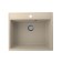 Kitchen Quartz Kvartz Ulgran Quartz Forte 580, 580x500 mm, color 03 dessert