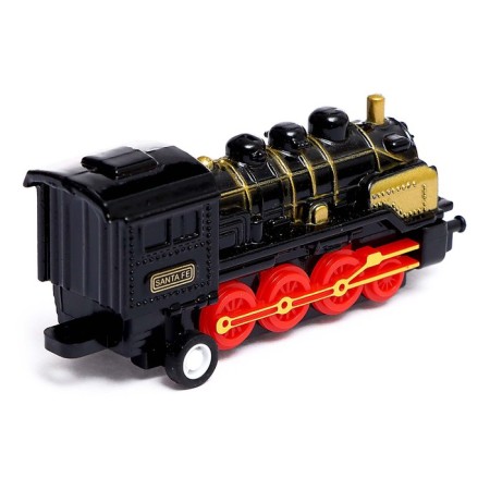 Metal train "Classics", with 4 wagons, inertia, mix-11