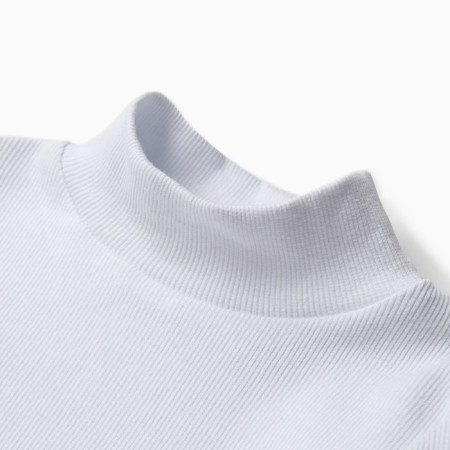 Baby turtleneck, white color, height 128 cm-1