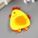 Stickers from the felt "chickens" (set of 5 pcs).