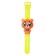Electronic clock "Bold Bear", Orange color