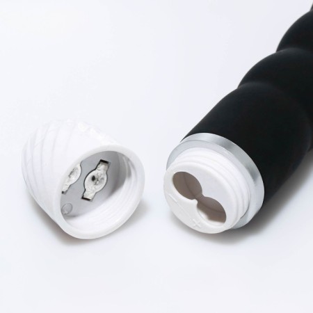 Vibrator with stimulation of the point G, 17 x 3.5 cm, black-2