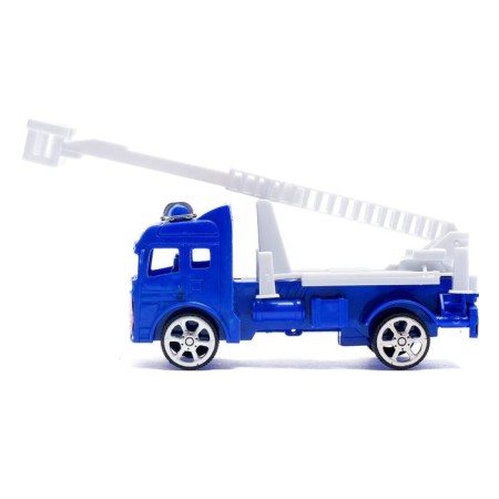 The inertial car "Firefight", with a firefighter and a dog, mix-2