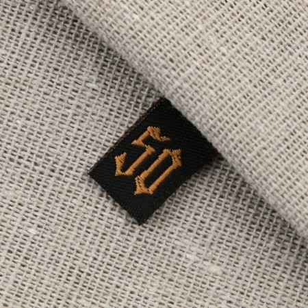 Textile strip "50", 4.6 x 1 cm