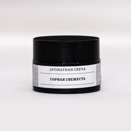 Aromatic candle in the Bank "Mountain Fresh", soy wax, 12 g-1