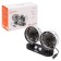 Fan in the double 2x15cm 12V plastic, ACF-12-06