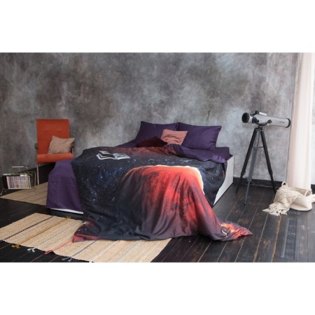 Bed linen "Ethel" 2 SP Red Planet 175*215 cm, 220*240 cm, 50*70 cm - 2 pcs-13