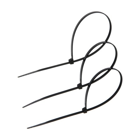 Clot of nylon tundra Krep, for screed, 3.6x250 mm, black, in packaging 100 pcs.-3