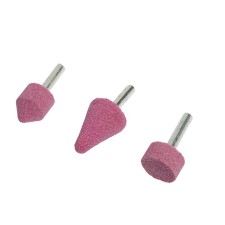 A set of balls of abrasive tundra, the diameter of the shank 6 mm, 3 pcs.