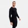 Male thermal underwear (longshit), black color, size 46-48