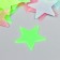 Stick phosphorus plastic "Star" set 100 pcs mix 17x12 cm