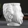 Kashpo - organizer "Einstein" white, 1.6l/ 16x15cm