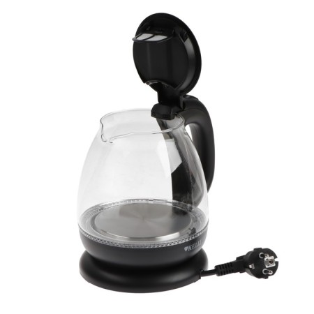 Electric kettle Kelli KL-1370, glass, 1 l, 1100 watts, black-5