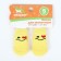 Smile sock socks, size S (2.5/3.5 * 6 cm), set 4 pcs, yellow