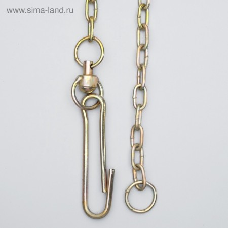 A chain for leaning dogs, 5m, caliber 3*16 mm, yellow-4
