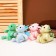 Soft toy "Dragon" on a key fob, 11 cm, color mix