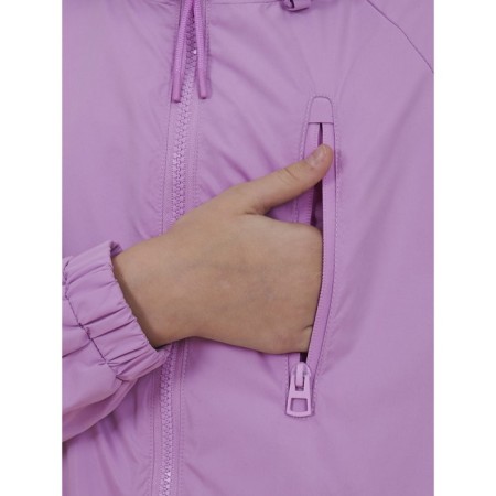 Windbreaker for girls, height 128 cm, pink color-6