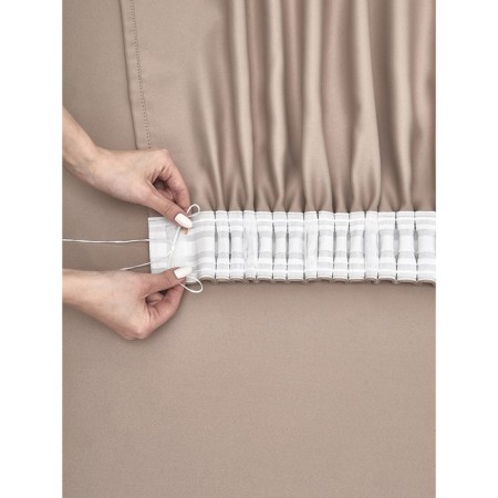 Decofest "Ombra" curtain, size 200x280 cm, color light brown-6