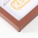 Photo frame plastic 21x30 cm 3 series, brown