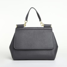 Women's bag on the magnet Textura, small size, color gray
