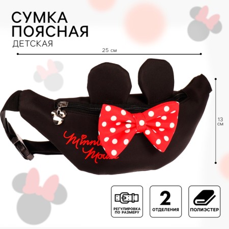 Bear Bag, 25x6x13 cm, Minnie Mouse